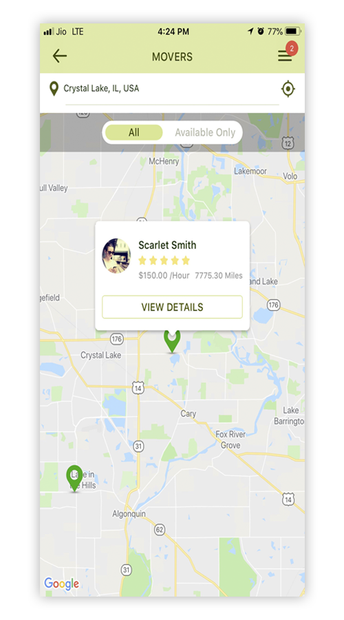 Kneebu - On Demand Service App (User) screenshot 8